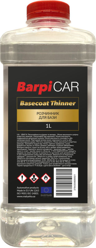 Розчинник Basecoat Thinner 1л