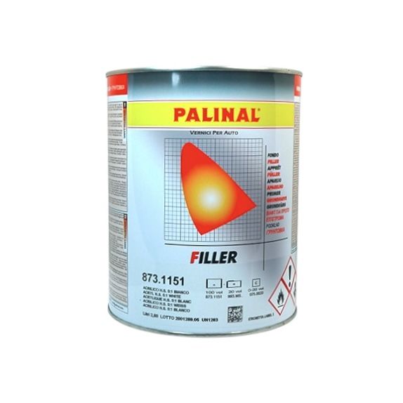 Грунт ACRYL FILLER ST WHITE 873 (1л) + затв. 993.MS (0.2л)